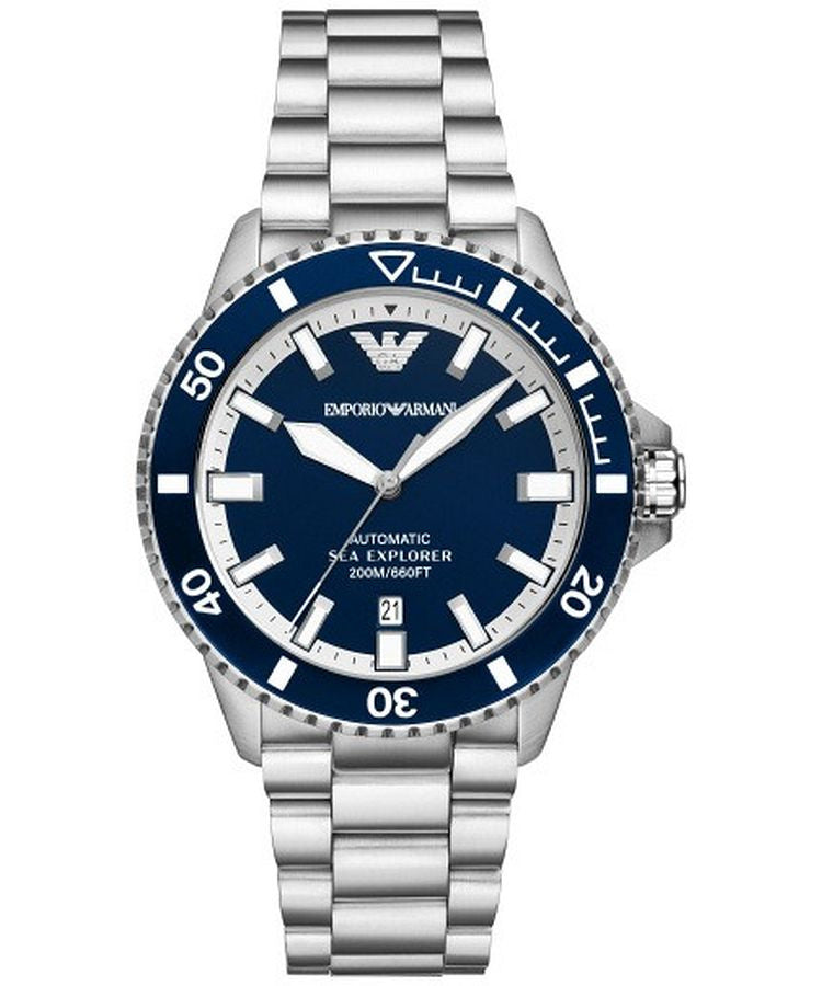 ZEGAREK MĘSKI EMPORIO ARMANI AR60079 Sea Explorer AUTOMATIC (zi110a) + BOX-1