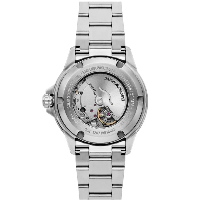 ZEGAREK MĘSKI EMPORIO ARMANI AR60080 Sea Explorer AUTOMATIC (zi110b) + BOX-2