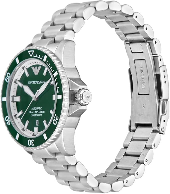 ZEGAREK MĘSKI EMPORIO ARMANI AR60080 Sea Explorer AUTOMATIC (zi110b) + BOX-14