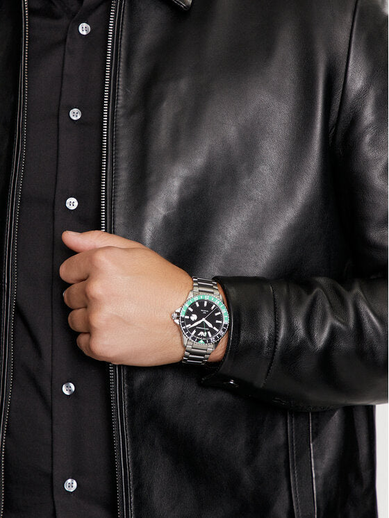 ZEGAREK MĘSKI EMPORIO ARMANI AR11589 - Diver GMT (zi112a)-4