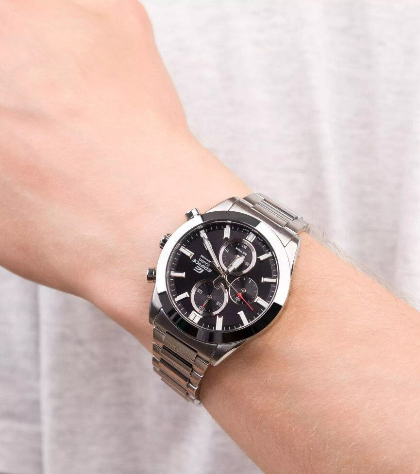 Zegarek Męski Casio EDIFICE Chronograph EFB-710D-1A + BOX-4