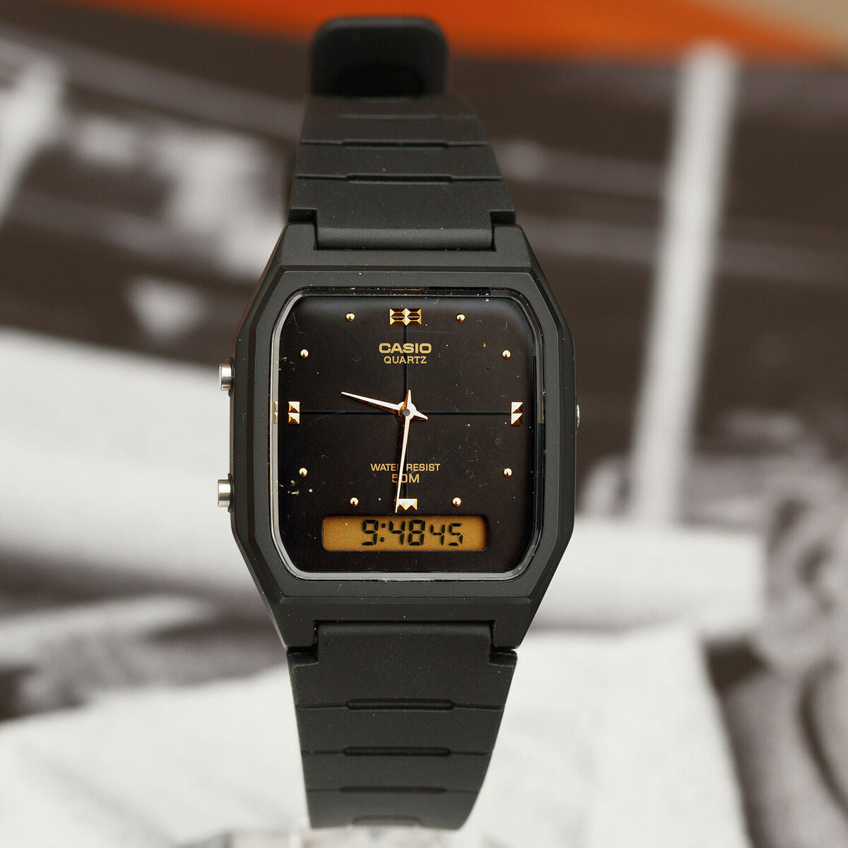 Zegarek Damski Casio AW-48HE-1AVDF + BOX-5