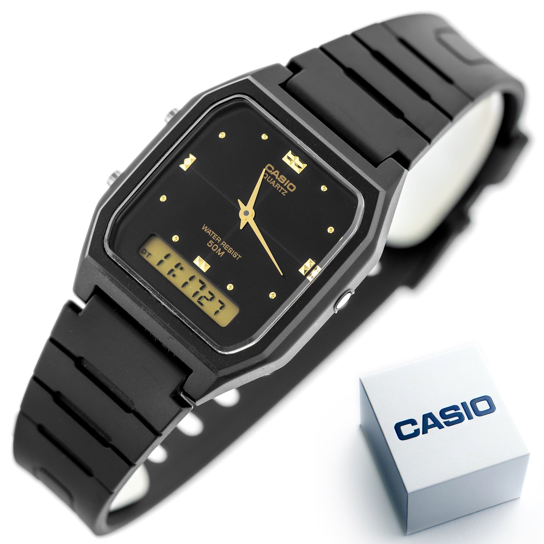 Zegarek Damski Casio AW-48HE-1AVDF + BOX-9