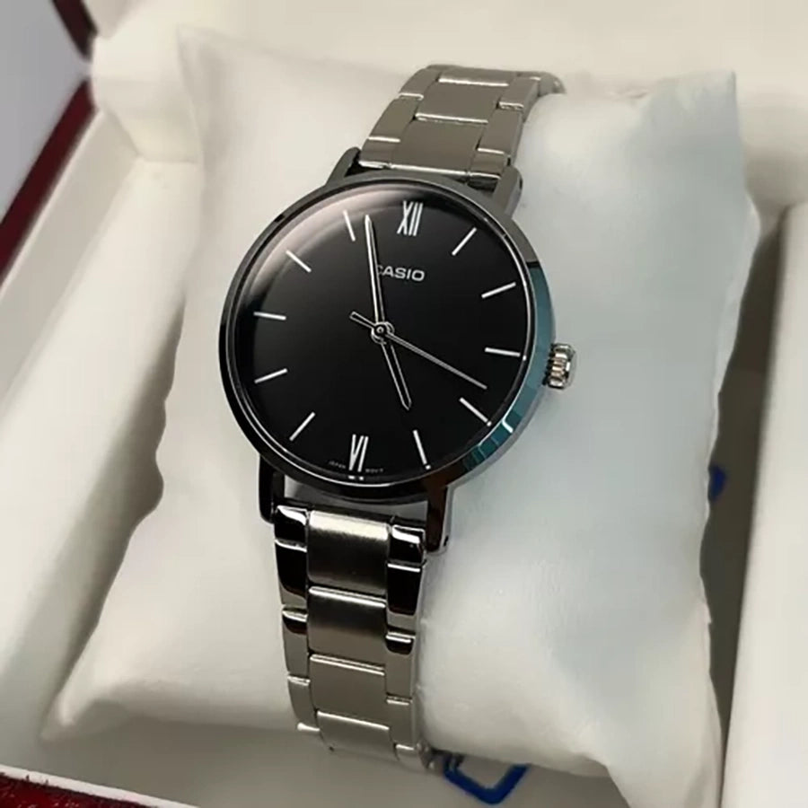 ZEGAREK DAMSKI CASIO LTP-VT02D-1A  + BOX-4