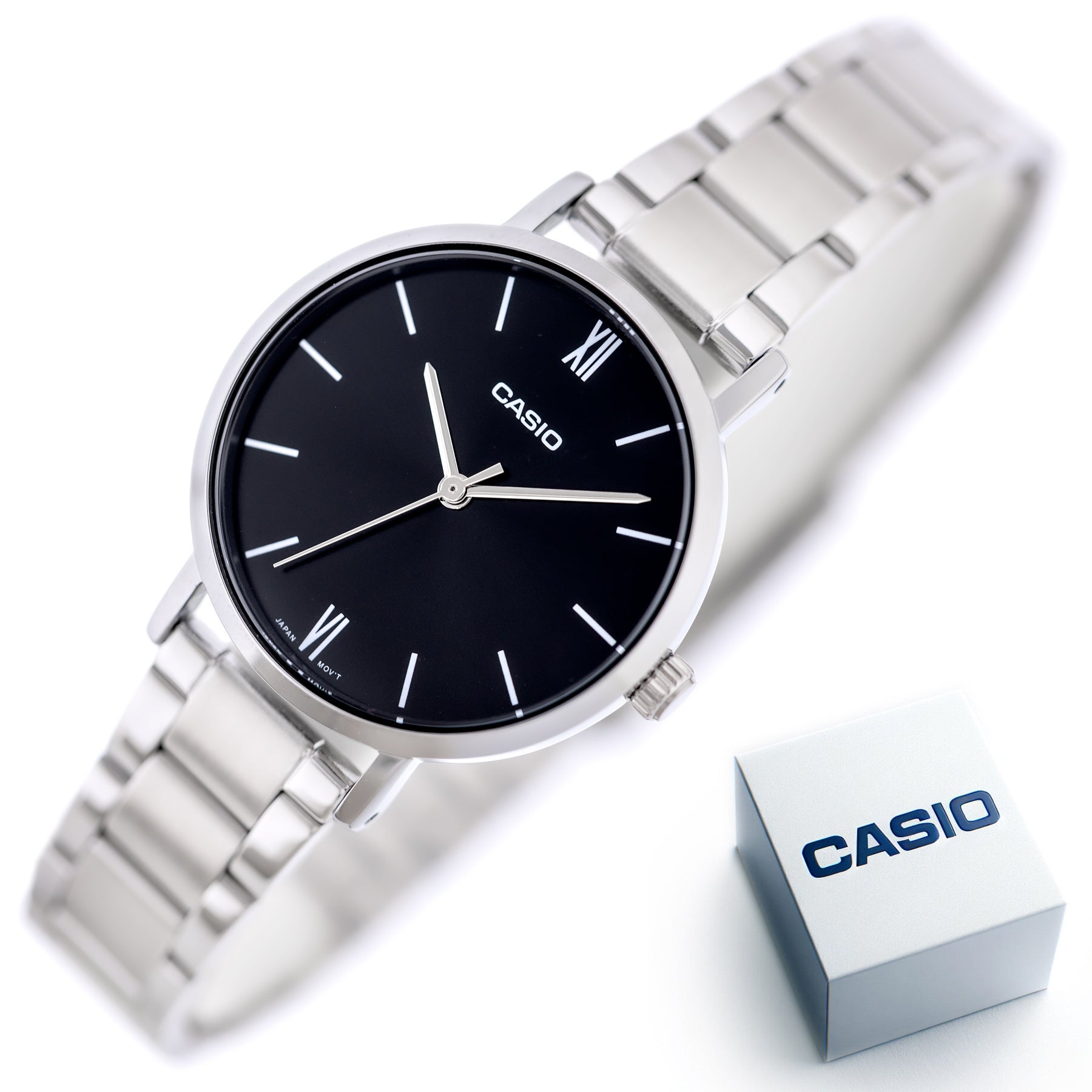 ZEGAREK DAMSKI CASIO LTP-VT02D-1A  + BOX-7