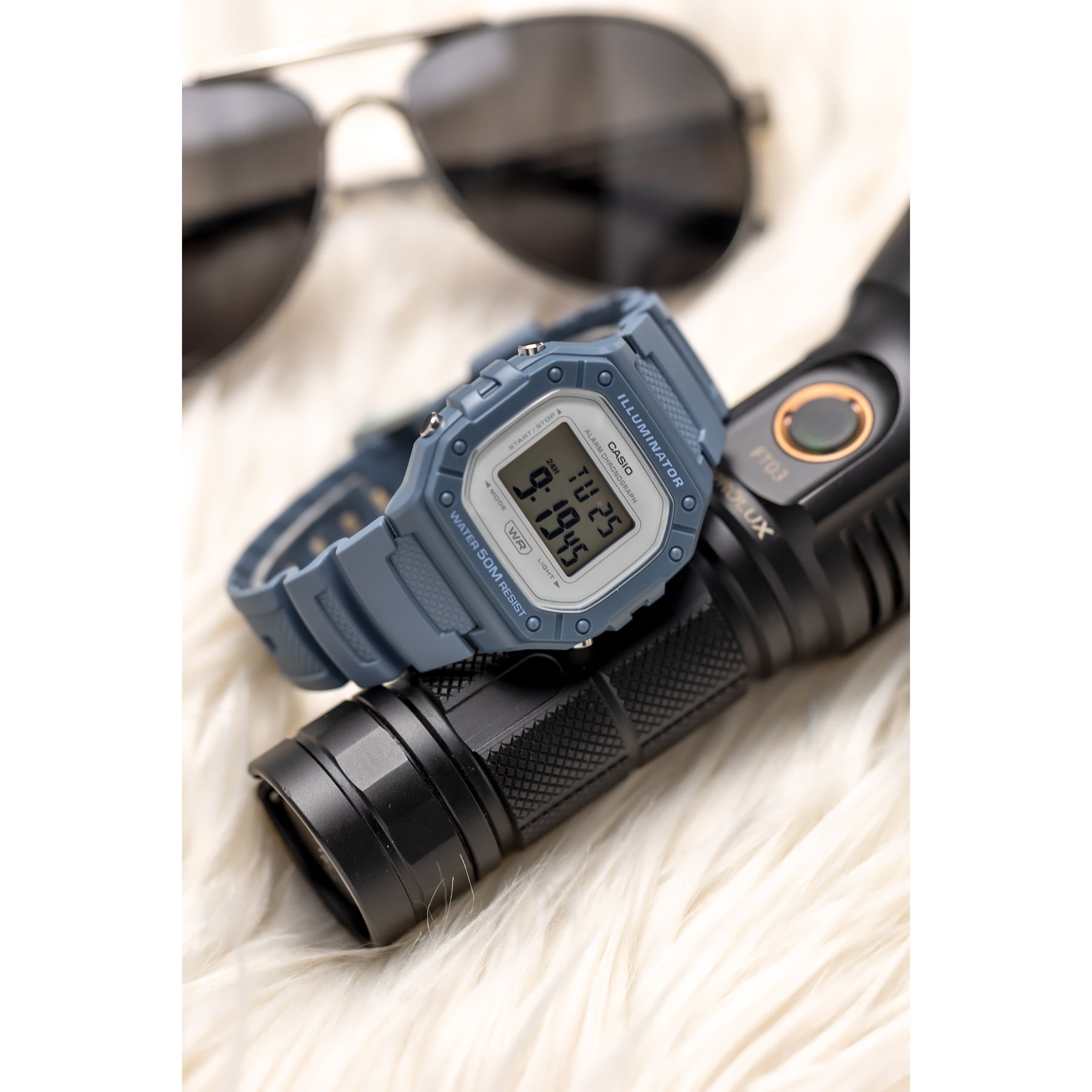 Zegarek Męski Casio W-218HC-2AVDF ( zd208g) + BOX-9