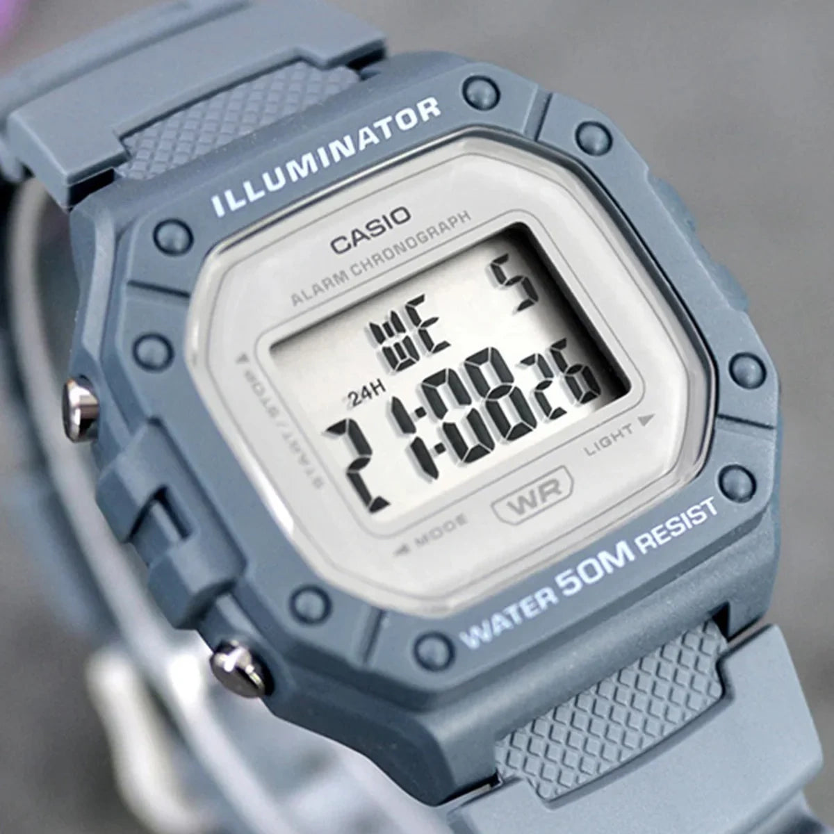Zegarek Męski Casio W-218HC-2AVDF ( zd208g) + BOX-7