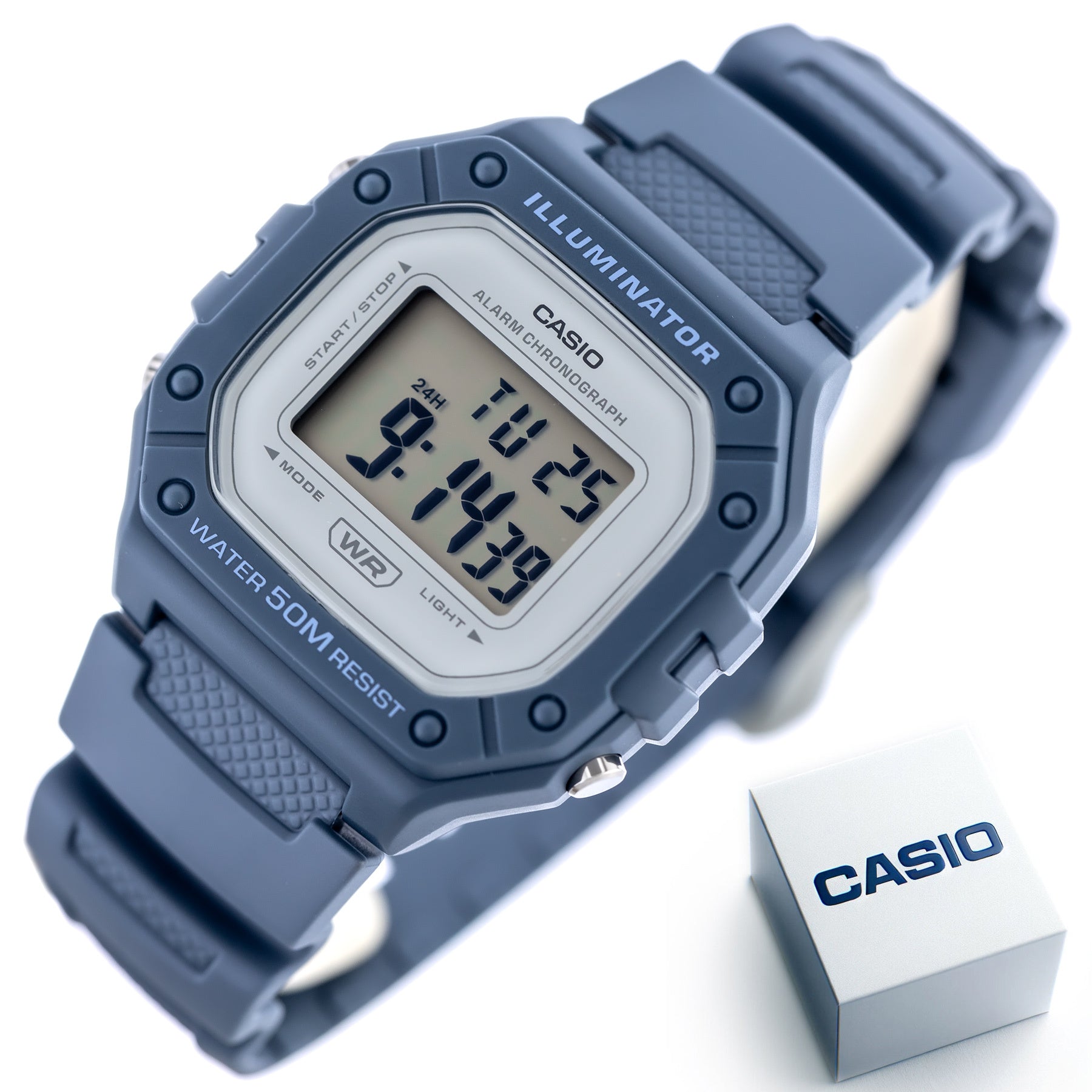 Zegarek Męski Casio W-218HC-2AVDF ( zd208g) + BOX-10