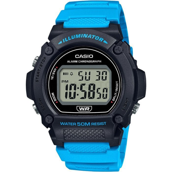 Zegarek Męski Casio W-219H-2A2VEF (zd207f) + BOX-1