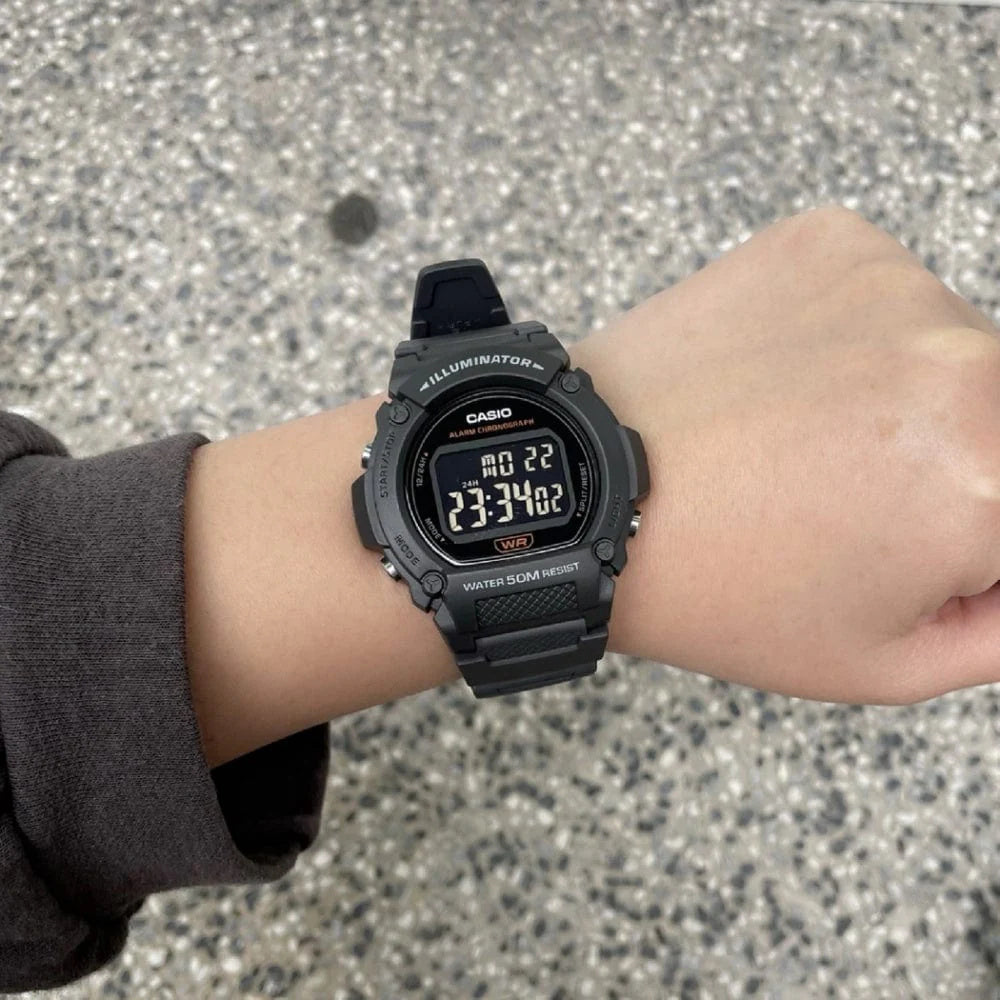 Zegarek Męski Casio W-219H-8BVEF (zd207g) + BOX-5