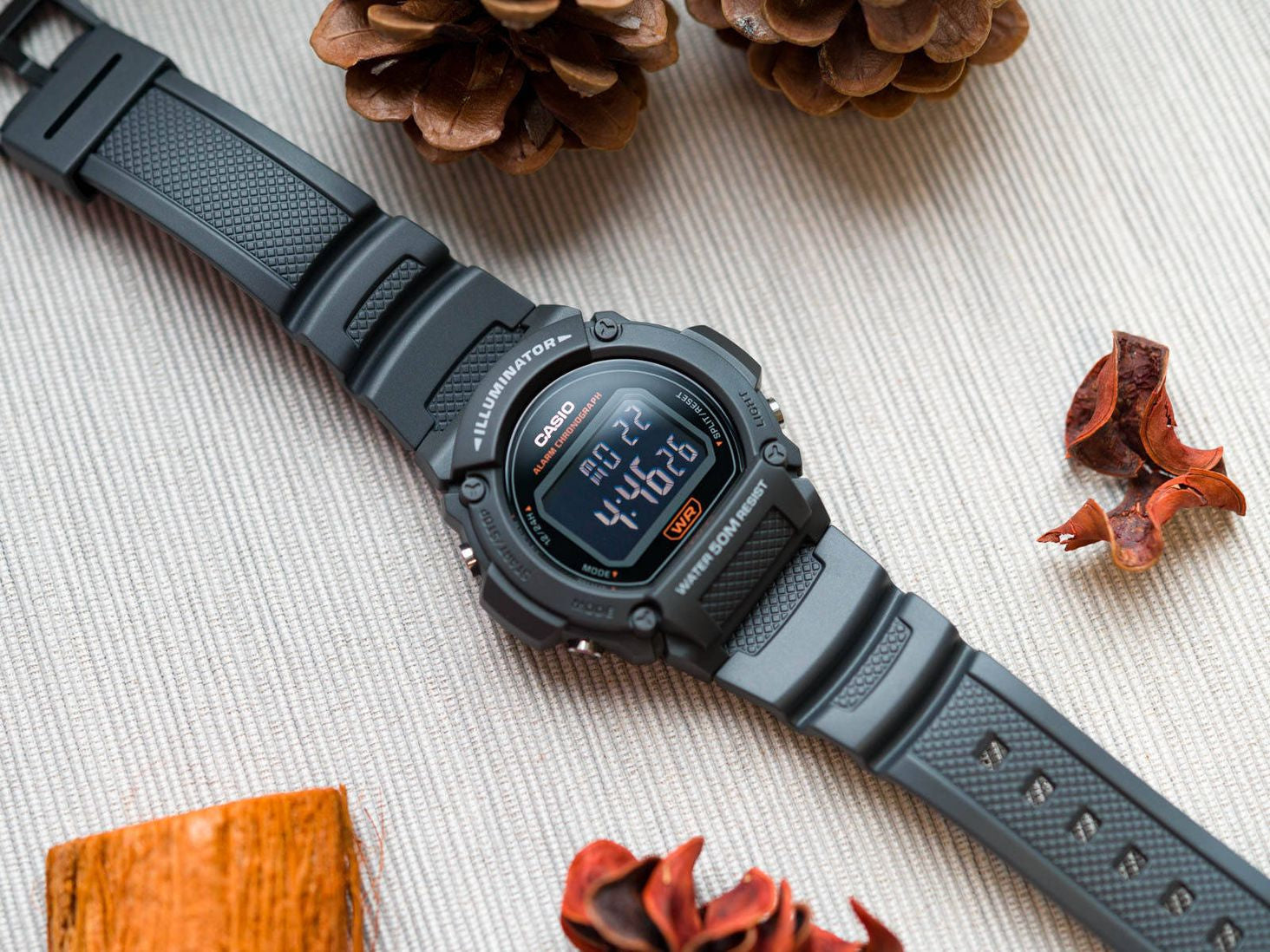 Zegarek Męski Casio W-219H-8BVEF (zd207g) + BOX-9