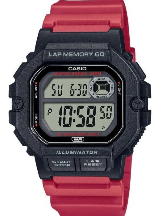 ZEGAREK MĘSKI CASIO Sports WS-1400H-4AVEF + BOX (zd271g)-1