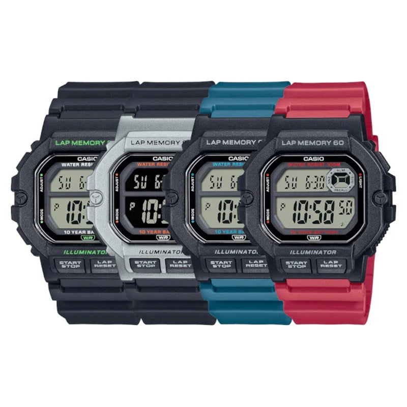 ZEGAREK MĘSKI CASIO Sports WS-1400H-4AVEF + BOX (zd271g)-9
