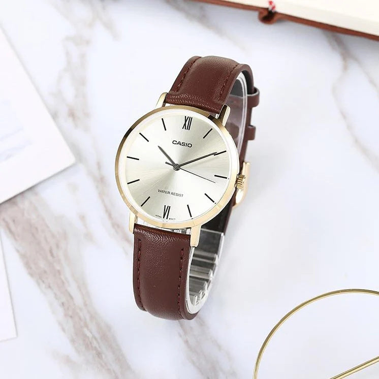 Zegarek Damski Casio LTP-VT01GL-9B + BOX-3