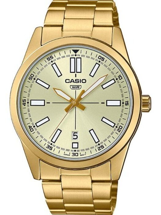 ZEGAREK MĘSKI CASIO MTP-VD02G-9EUDF (zd217d) + BOX-1