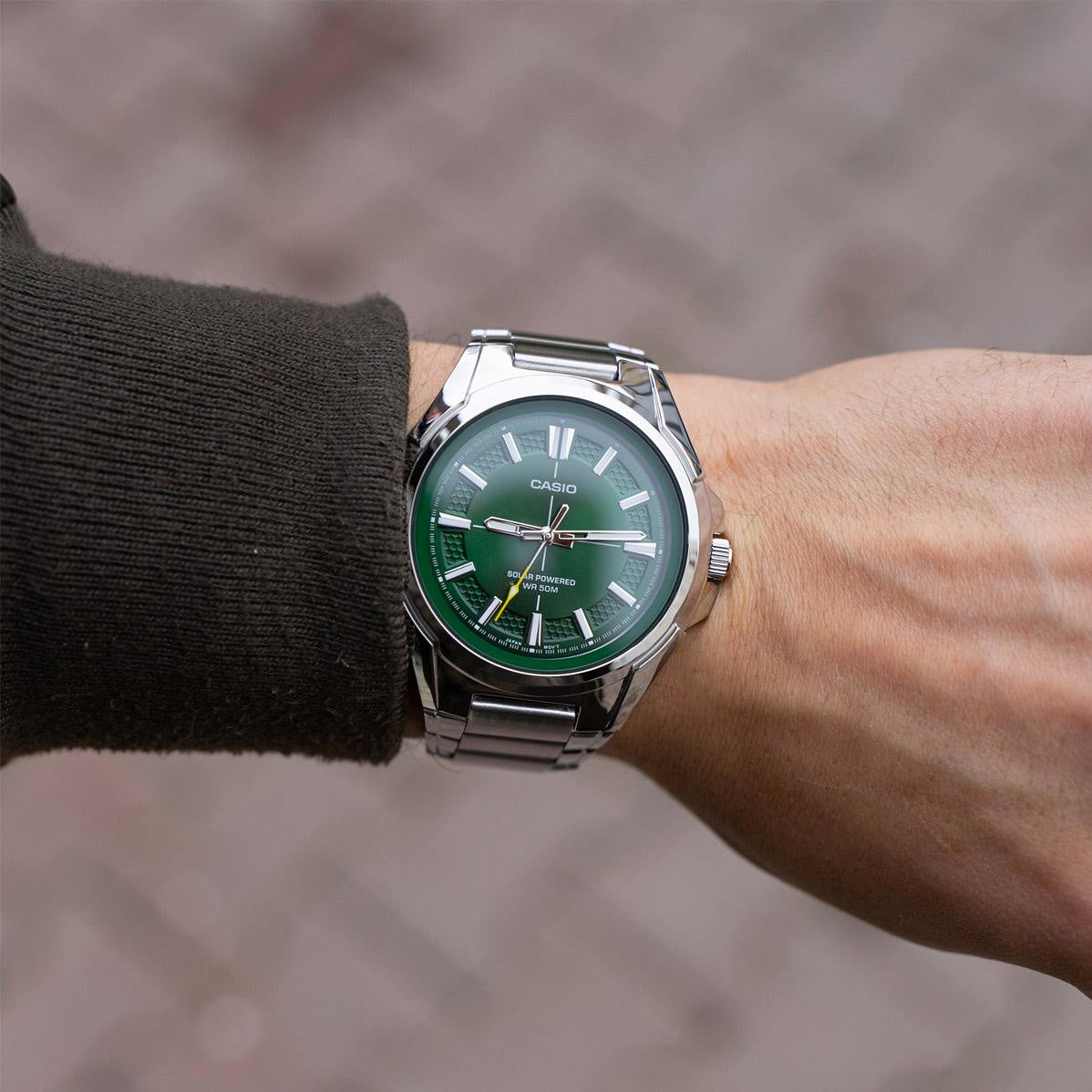 Zegarek Męski Casio MTP-RS100D-3A + BOX-4