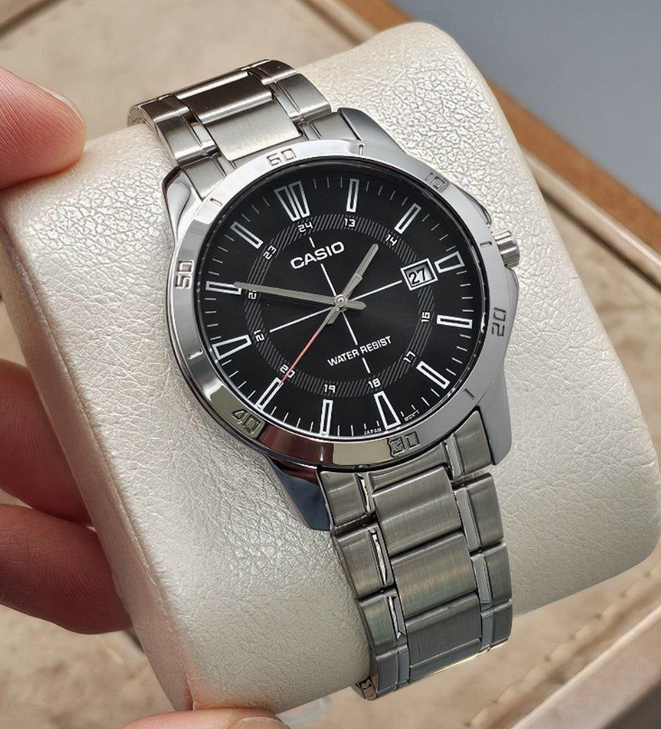 Zegarek Męski Casio MTP-V004D-1CUDF (zd251e) + BOX-8