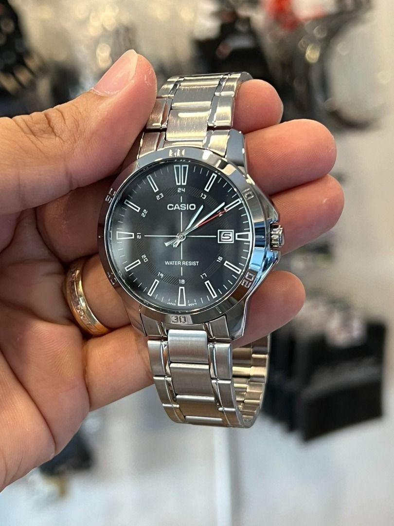 Zegarek Męski Casio MTP-V004D-1CUDF (zd251e) + BOX-6