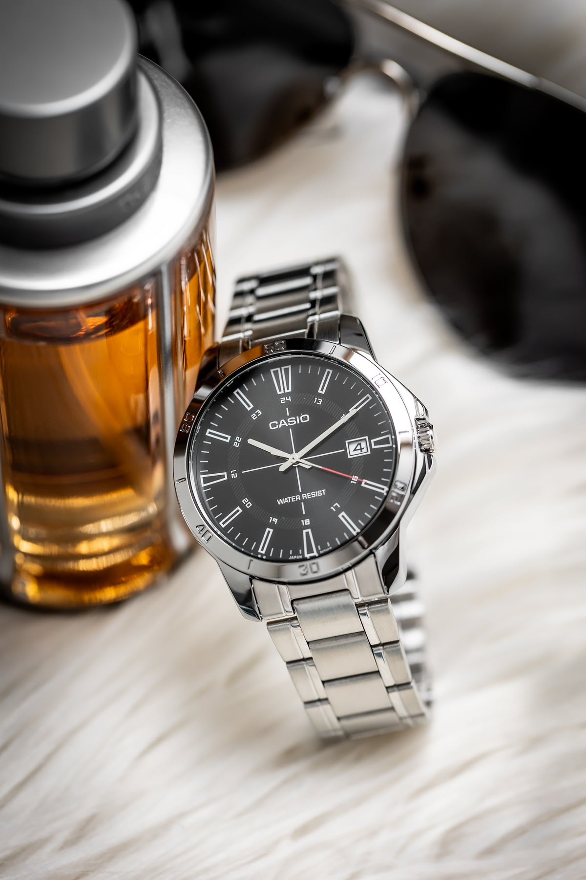 Zegarek Męski Casio MTP-V004D-1CUDF (zd251e) + BOX-4