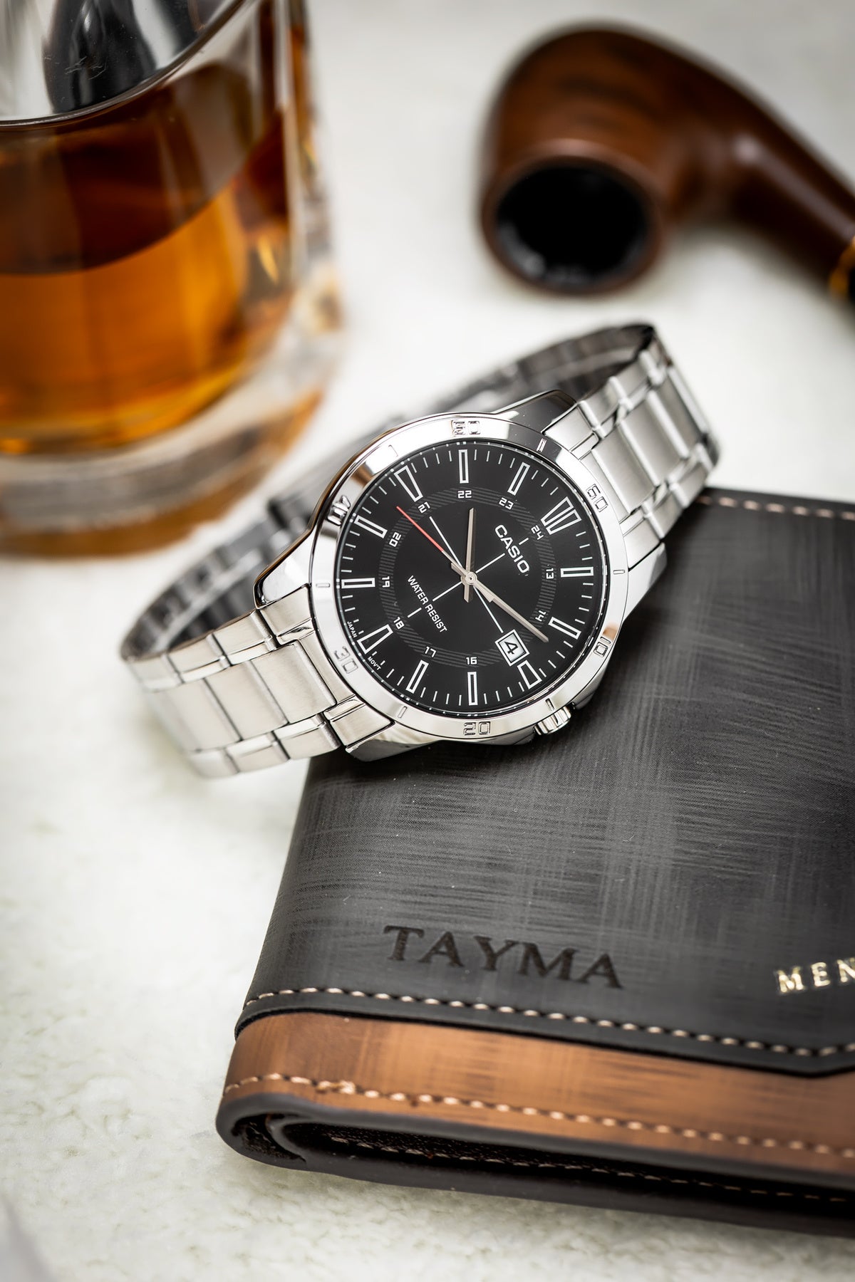 Zegarek Męski Casio MTP-V004D-1CUDF (zd251e) + BOX-7