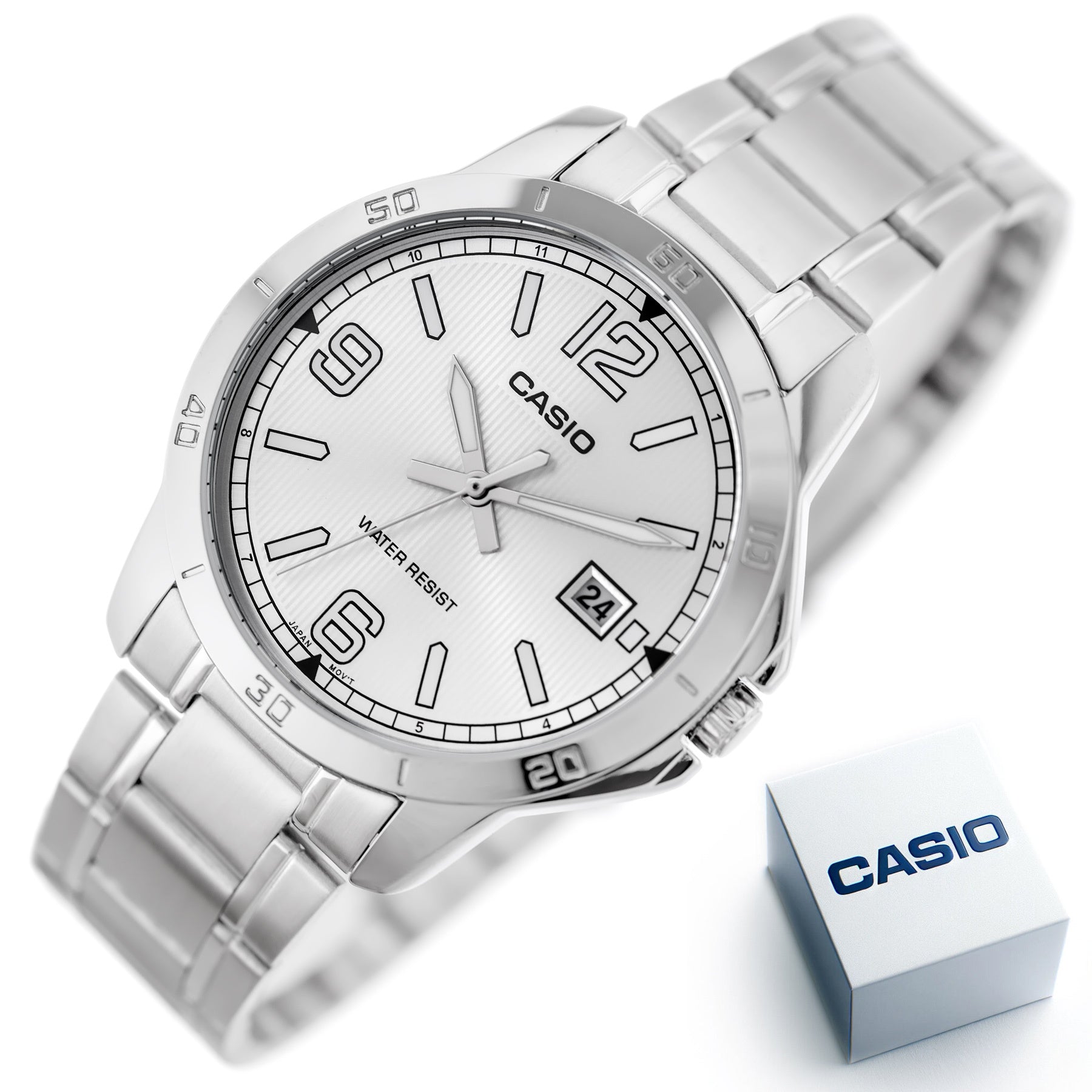Zegarek Męski Casio MTP-V004D-7B2 + BOX-8
