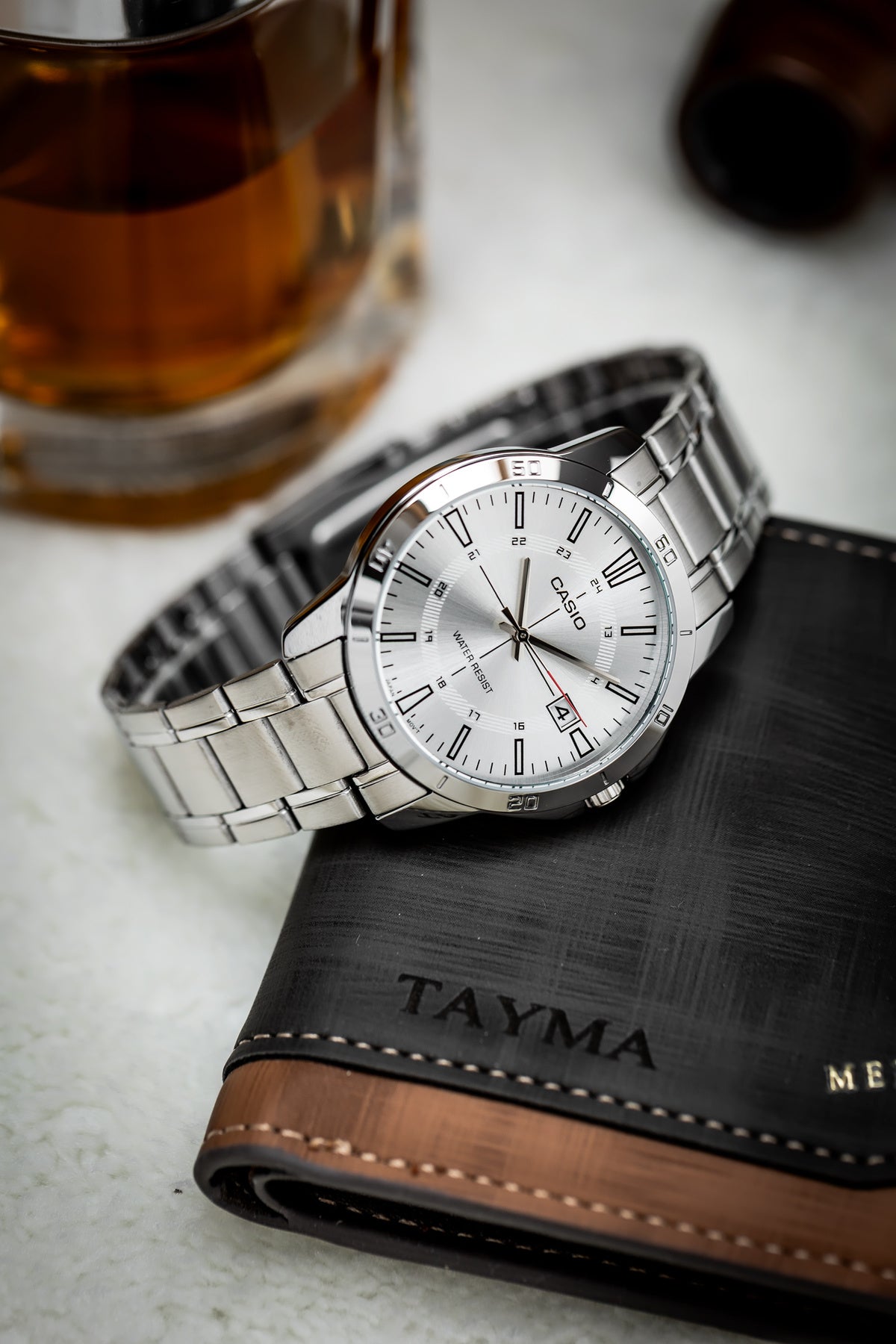 Zegarek Męski Casio MTP-V004D-7CUDF (zd251a) + BOX-5