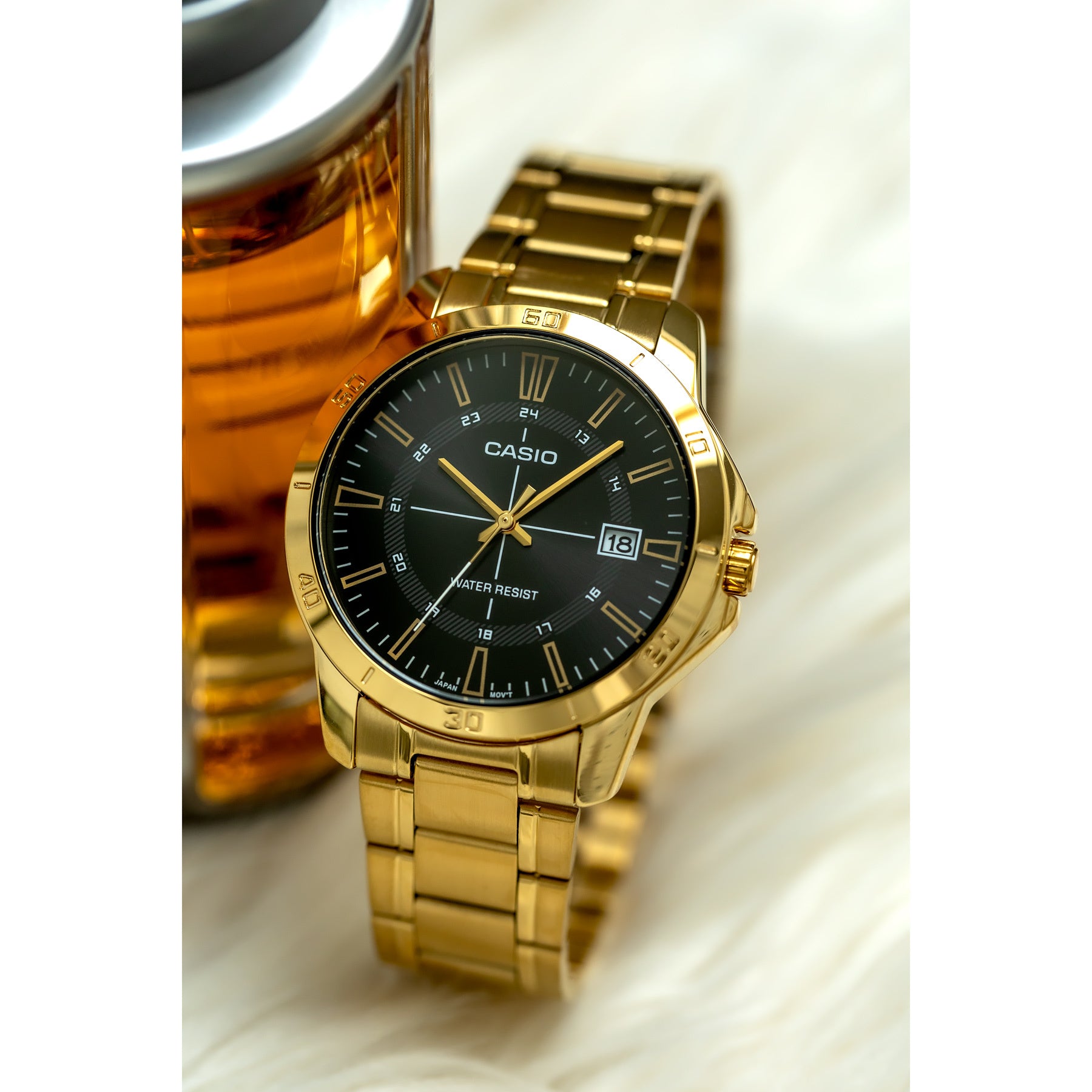 Zegarek Męski Casio MTP-V004G-1CUDF (zd251b) + BOX-6