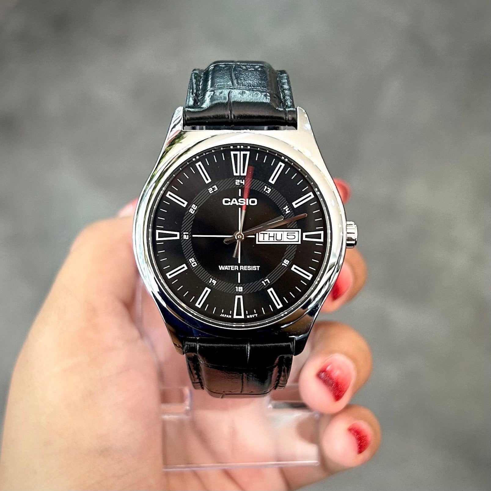Zegarek Męski Casio MTP-V006L-1C + BOX-3