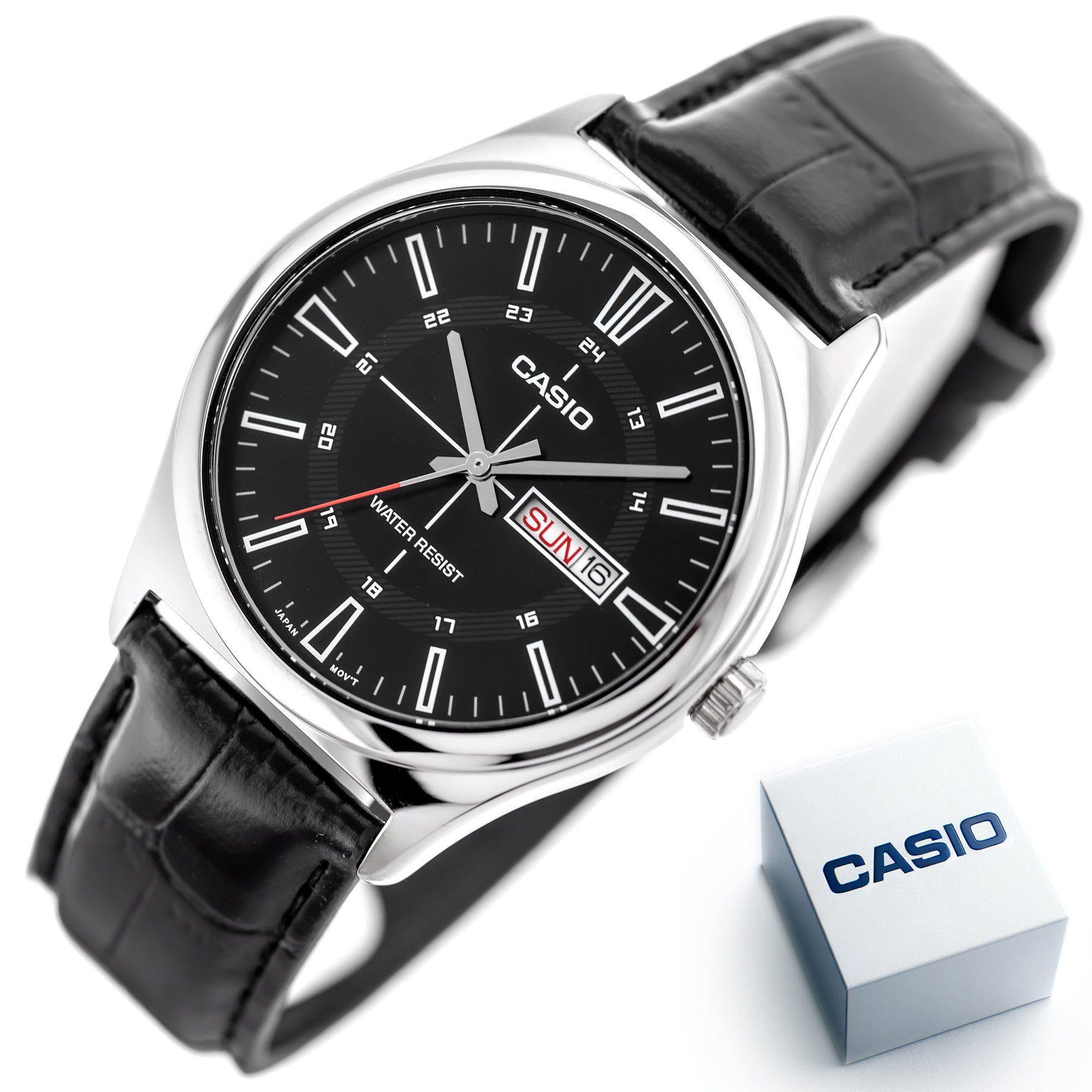 Zegarek Męski Casio MTP-V006L-1C + BOX-8