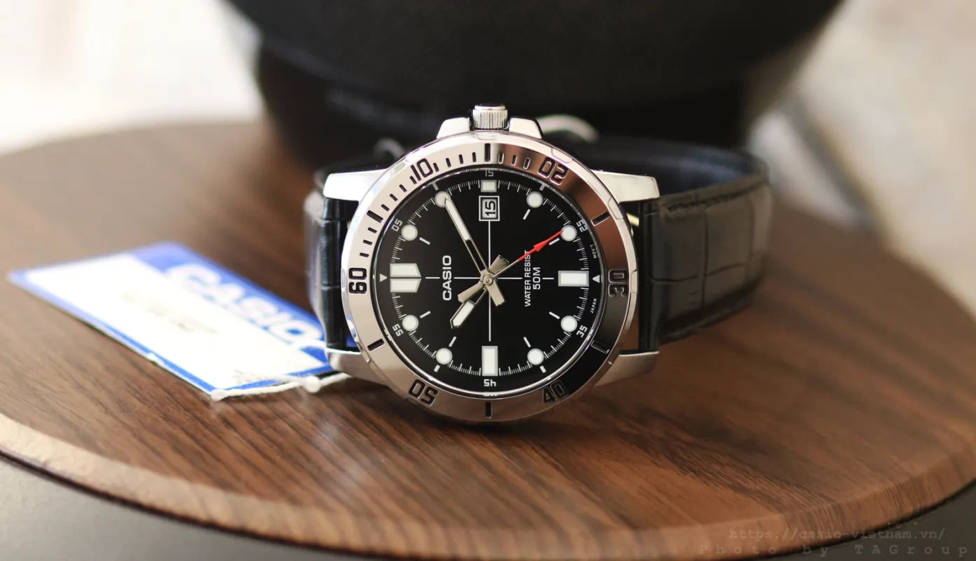 Zegarek Męski Casio MTP-VD01L-1EV + BOX-5