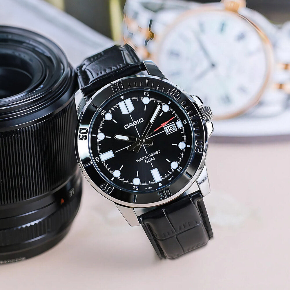 Zegarek Męski Casio MTP-VD01L-1EV + BOX-2