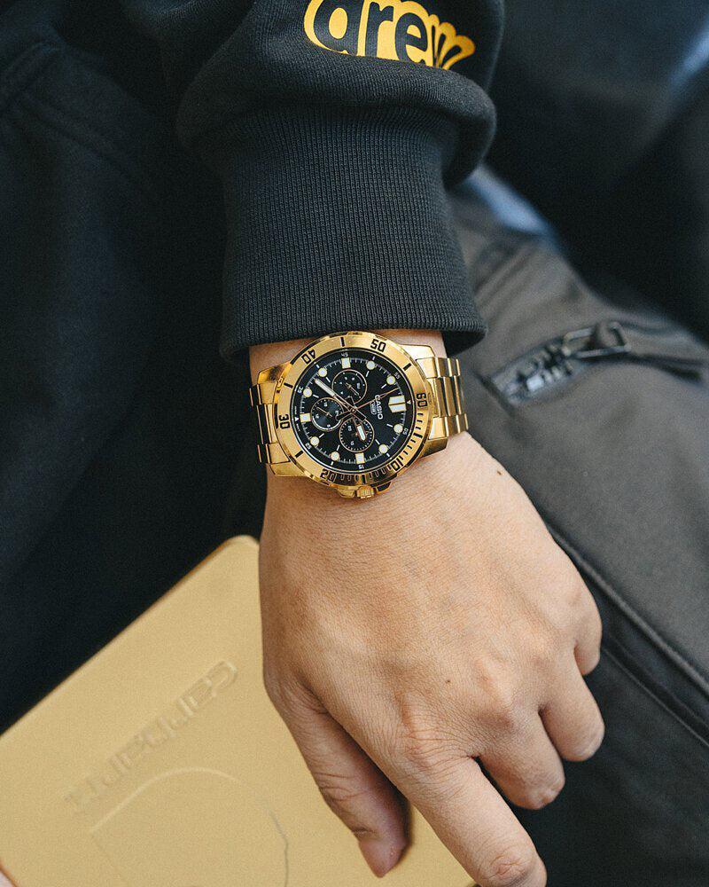 Zegarek Męski Casio MTP-VD300G-1EUDF (zd202d) + BOX-7