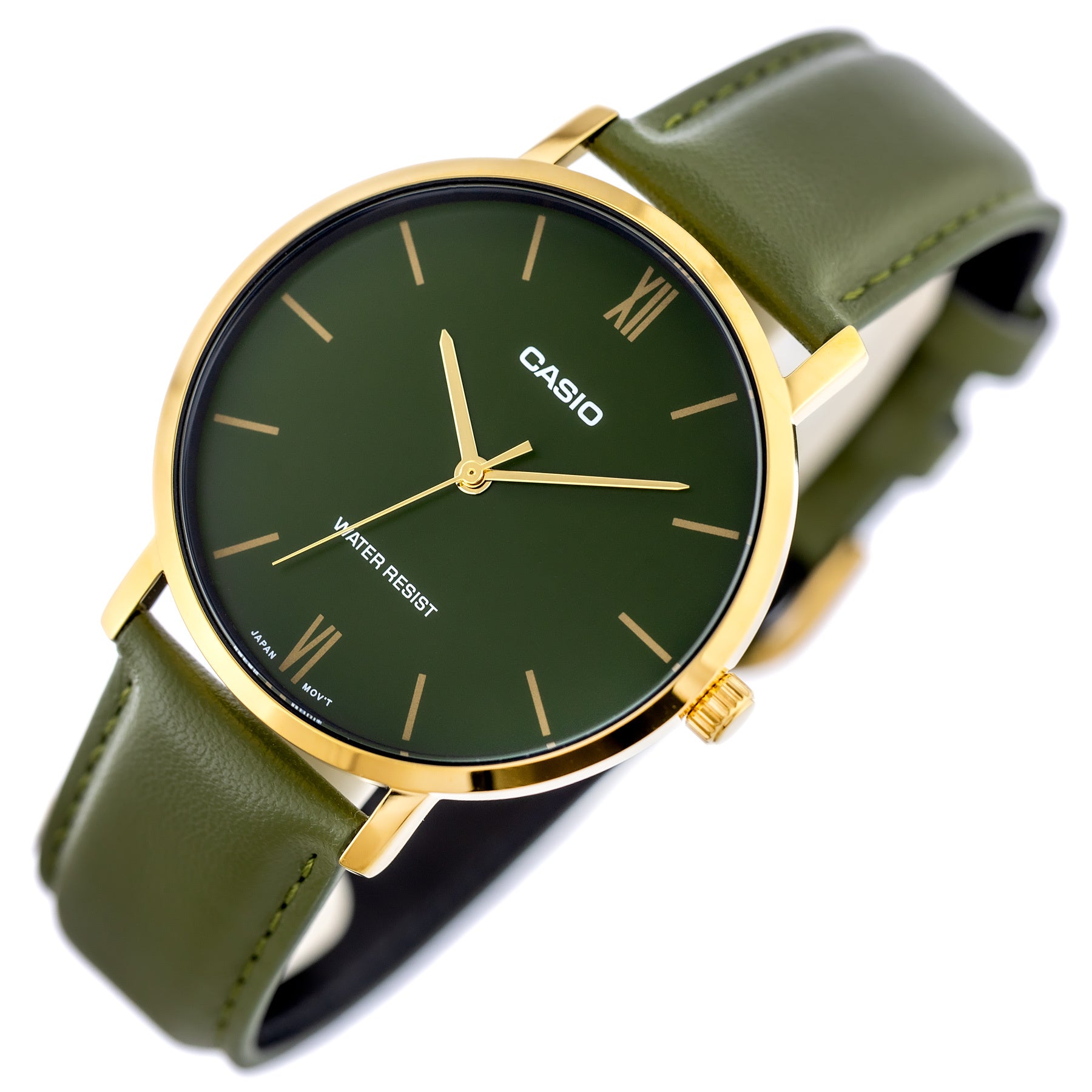 ZEGAREK MĘSKI CASIO MTP-VT01GL-3B + BOX-2