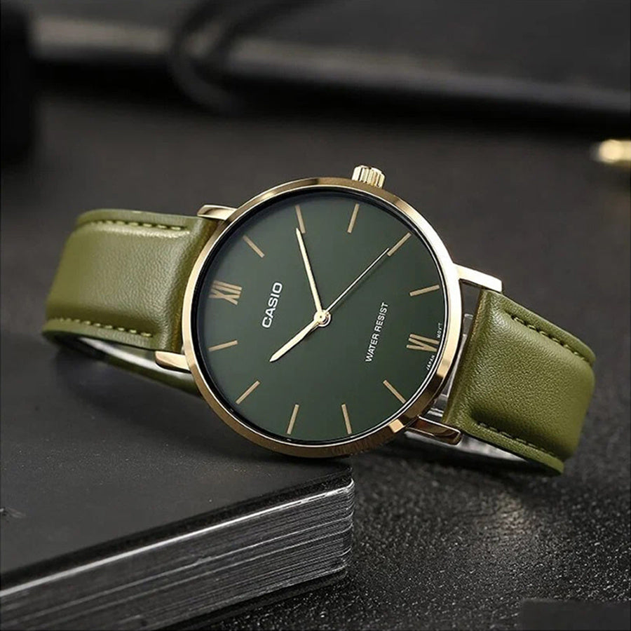 ZEGAREK MĘSKI CASIO MTP-VT01GL-3B + BOX-7