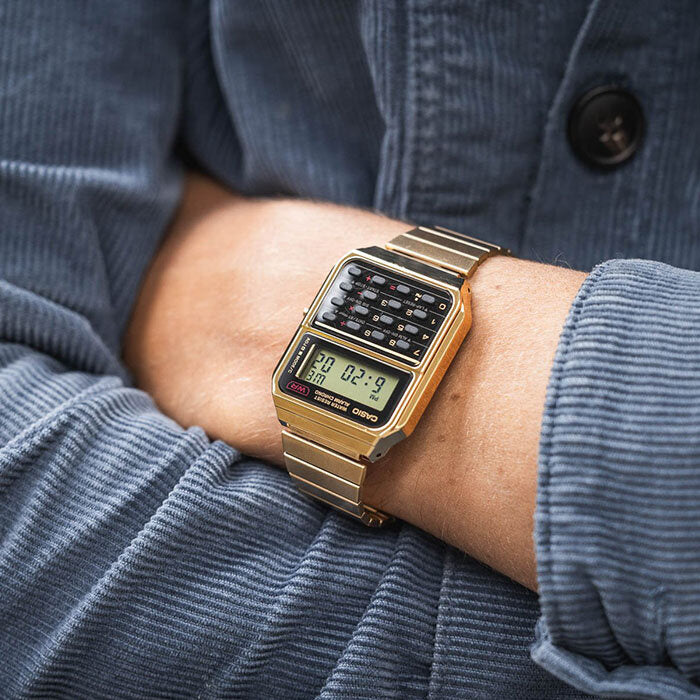 Zegarek Męski Casio CA-500WEG-1AEF + BOX-2