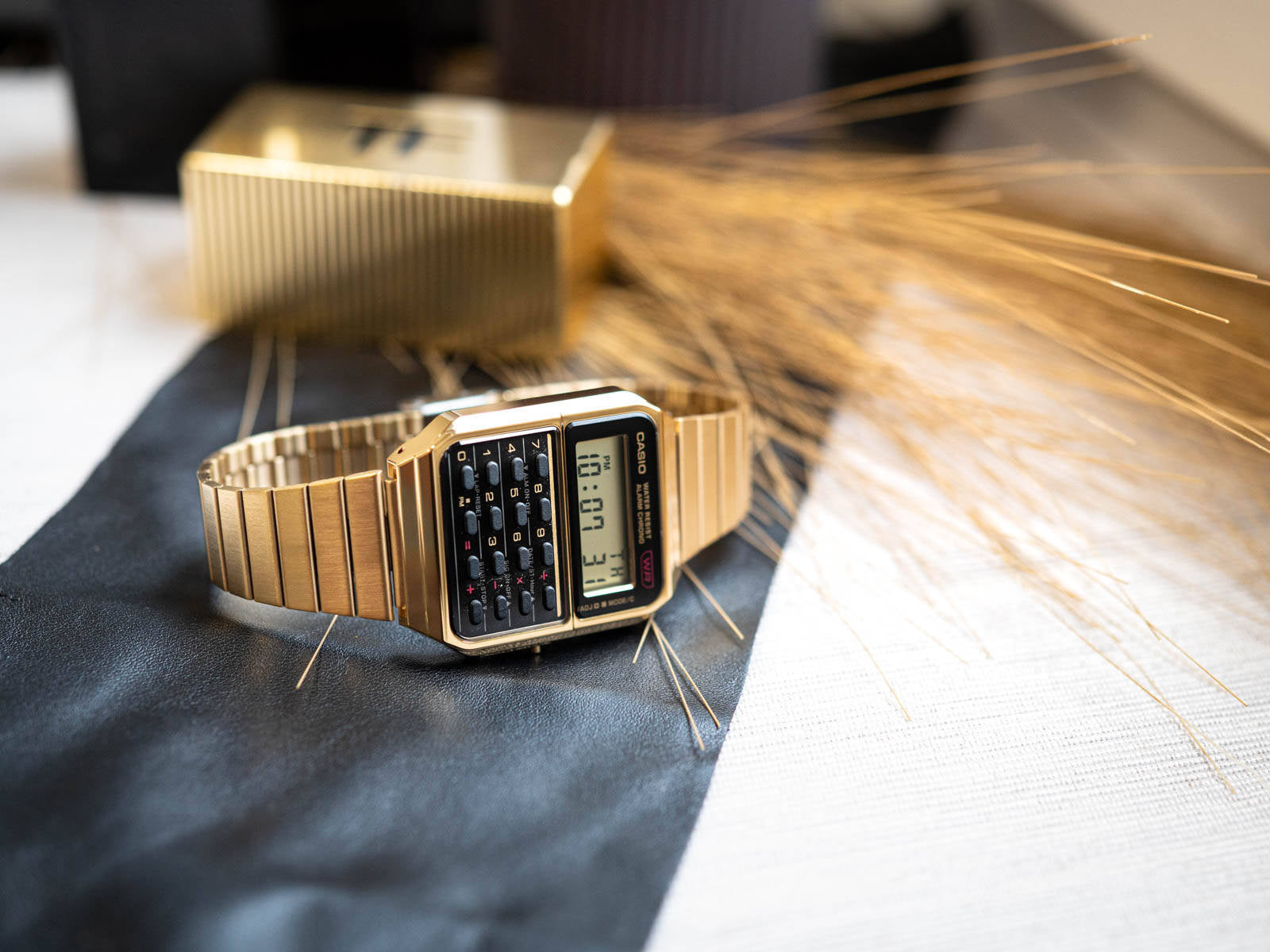 Zegarek Męski Casio CA-500WEG-1AEF + BOX-4