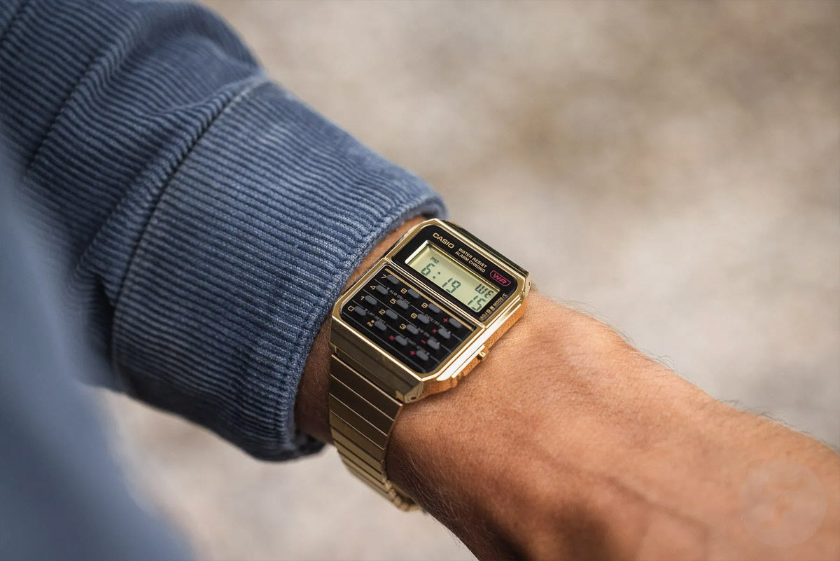 Zegarek Męski Casio CA-500WEG-1AEF + BOX-5