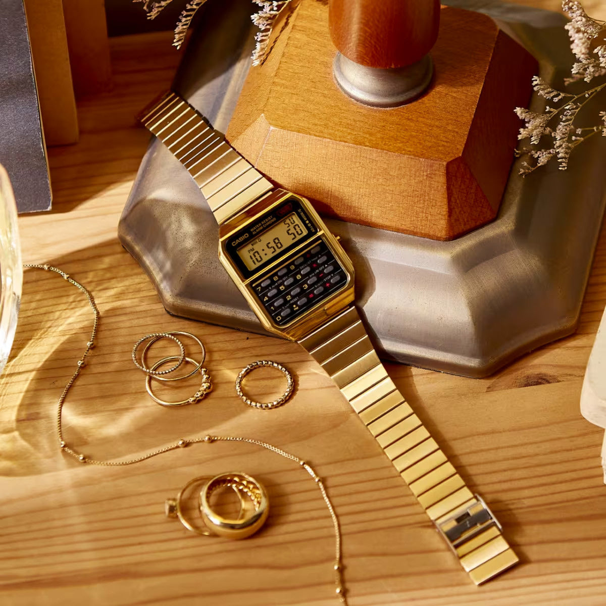 Zegarek Męski Casio CA-500WEG-1AEF + BOX-6