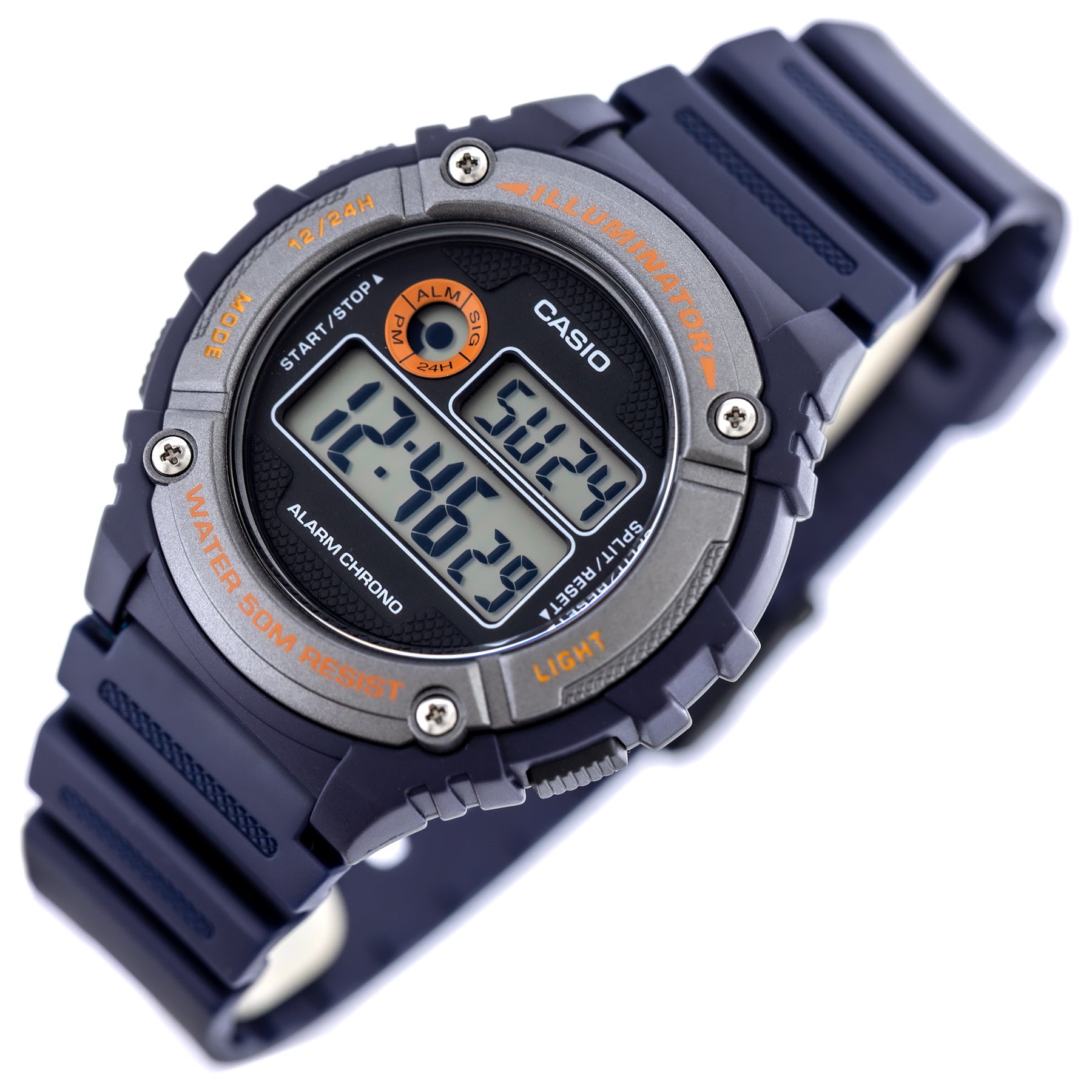 Zegarek Męski Casio W-216H-2BVDF + BOX-2