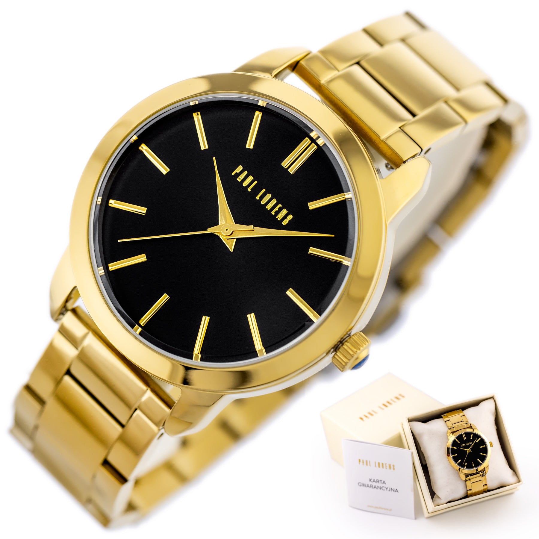 ZEGAREK DAMSKI PAUL LORENS -  PL10659B-1D1 (zg547a) + BOX-9