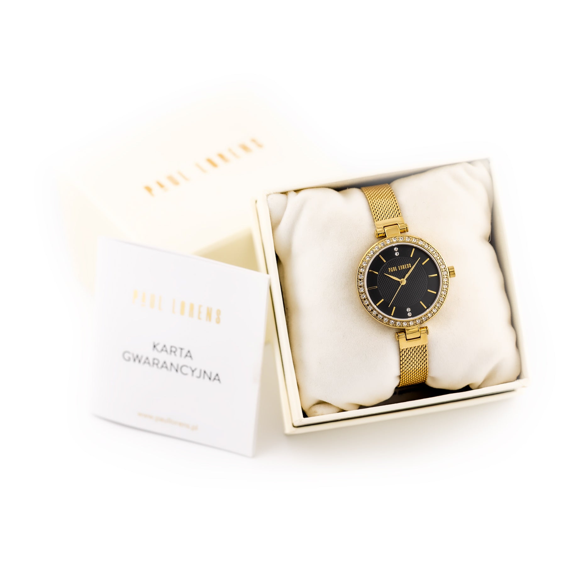 ZEGAREK DAMSKI PAUL LORENS -   PL10995B-1D1 (zg546a) + BOX-5