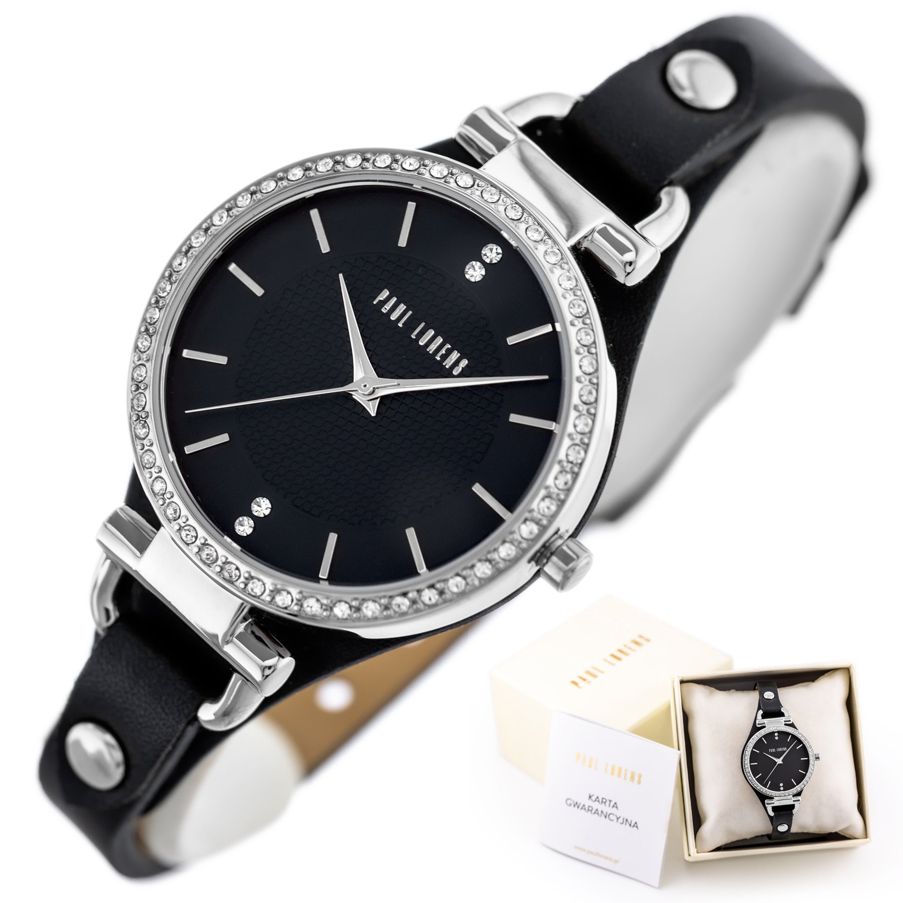 ZEGAREK DAMSKI PAUL LORENS -  PL13922A-1A1 (zg544a) + BOX-9