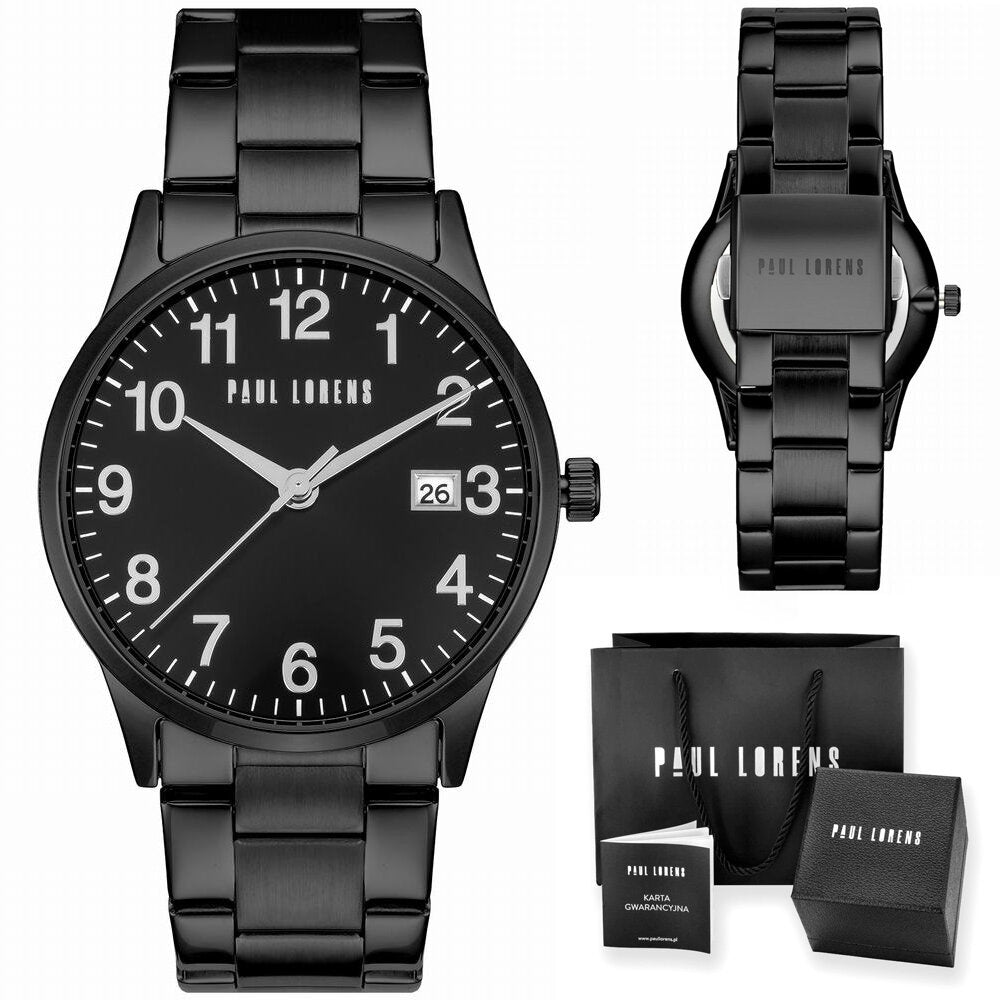 ZEGAREK MĘSKI PAUL LORENS - PL14573B2-1A5 (zg368a) + BOX-8