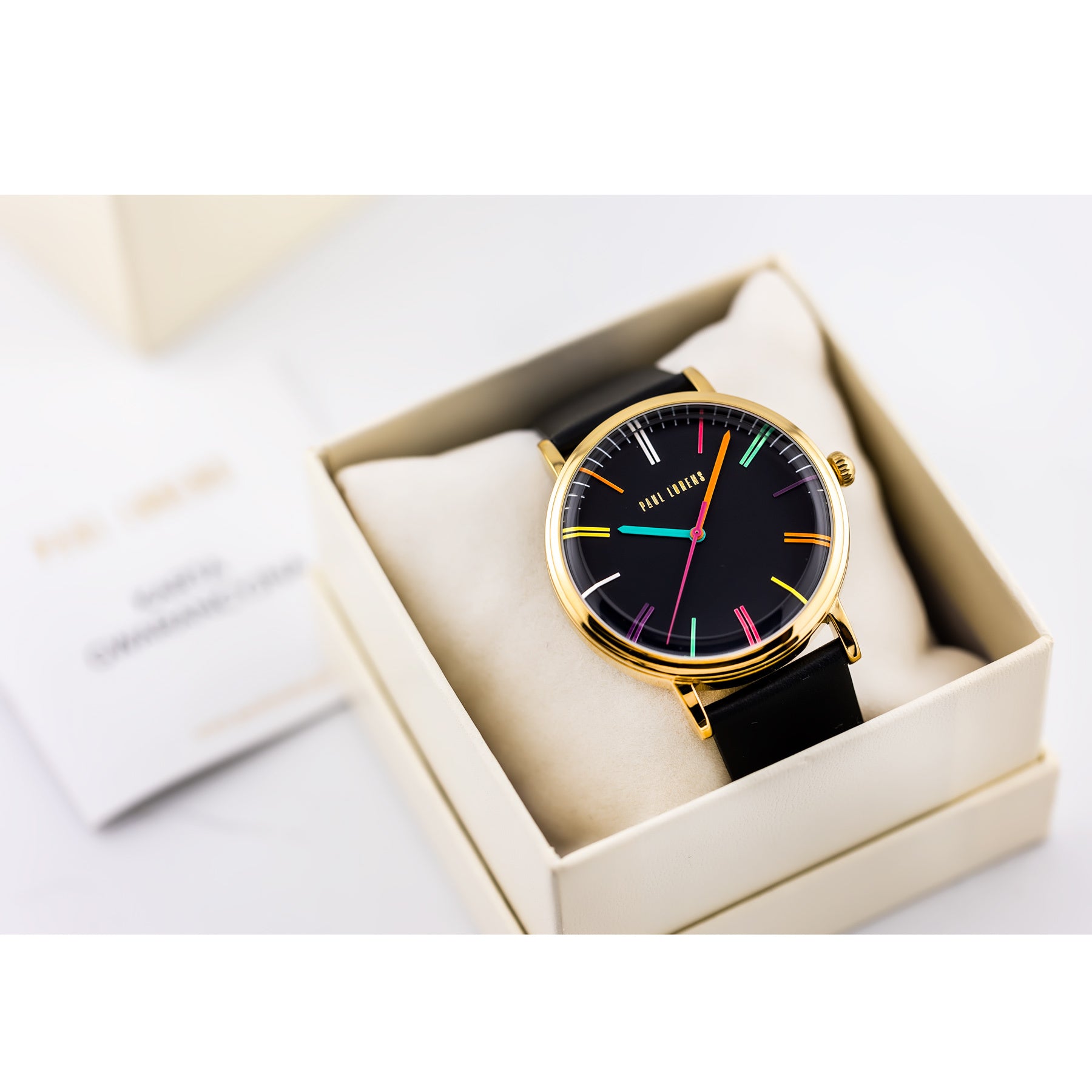 ZEGAREK DAMSKI PAUL LORENS -   PL12445A-1A2  (zg551b) + BOX-6