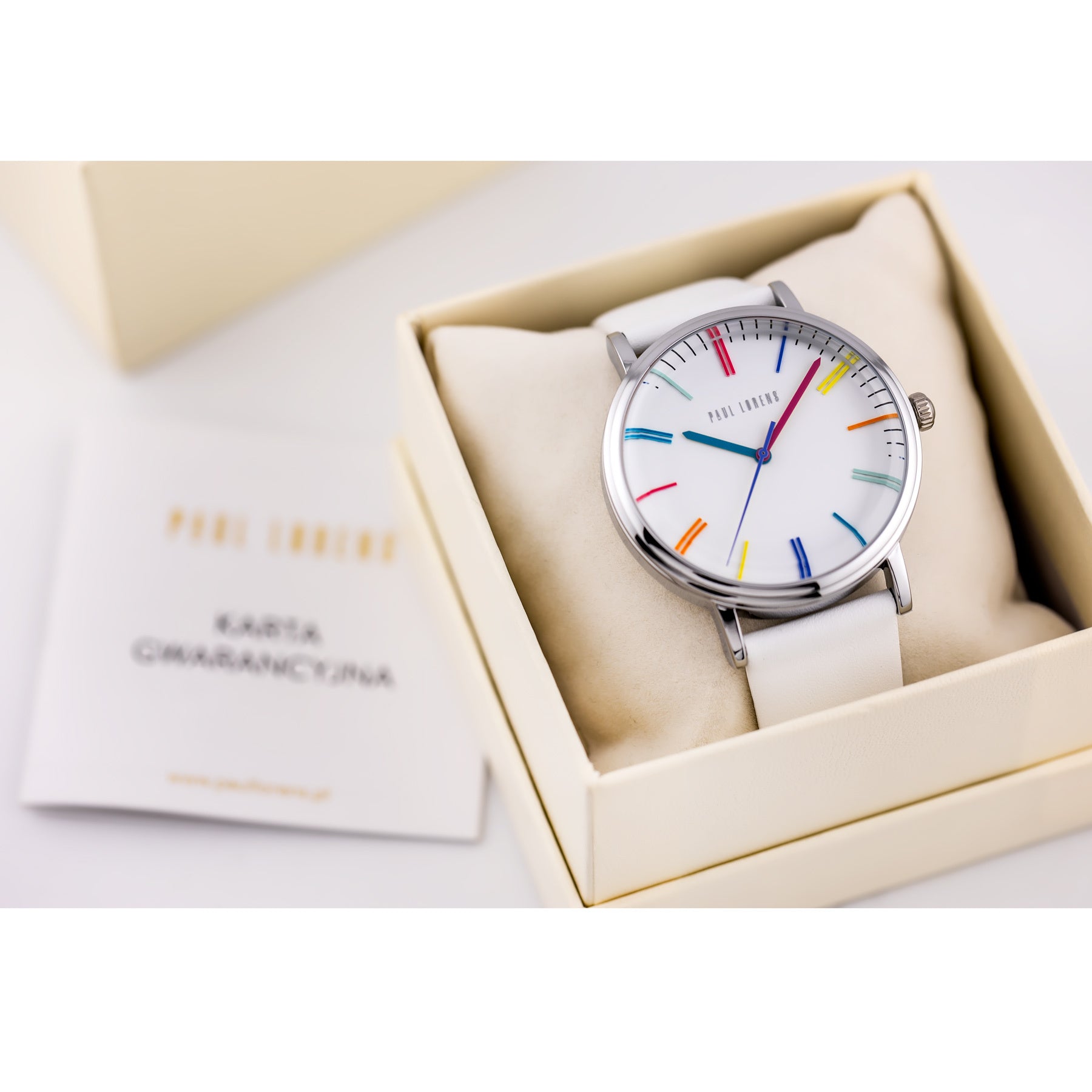 ZEGAREK DAMSKI PAUL LORENS - PL12445A-3C1 (zg551c) + BOX-9