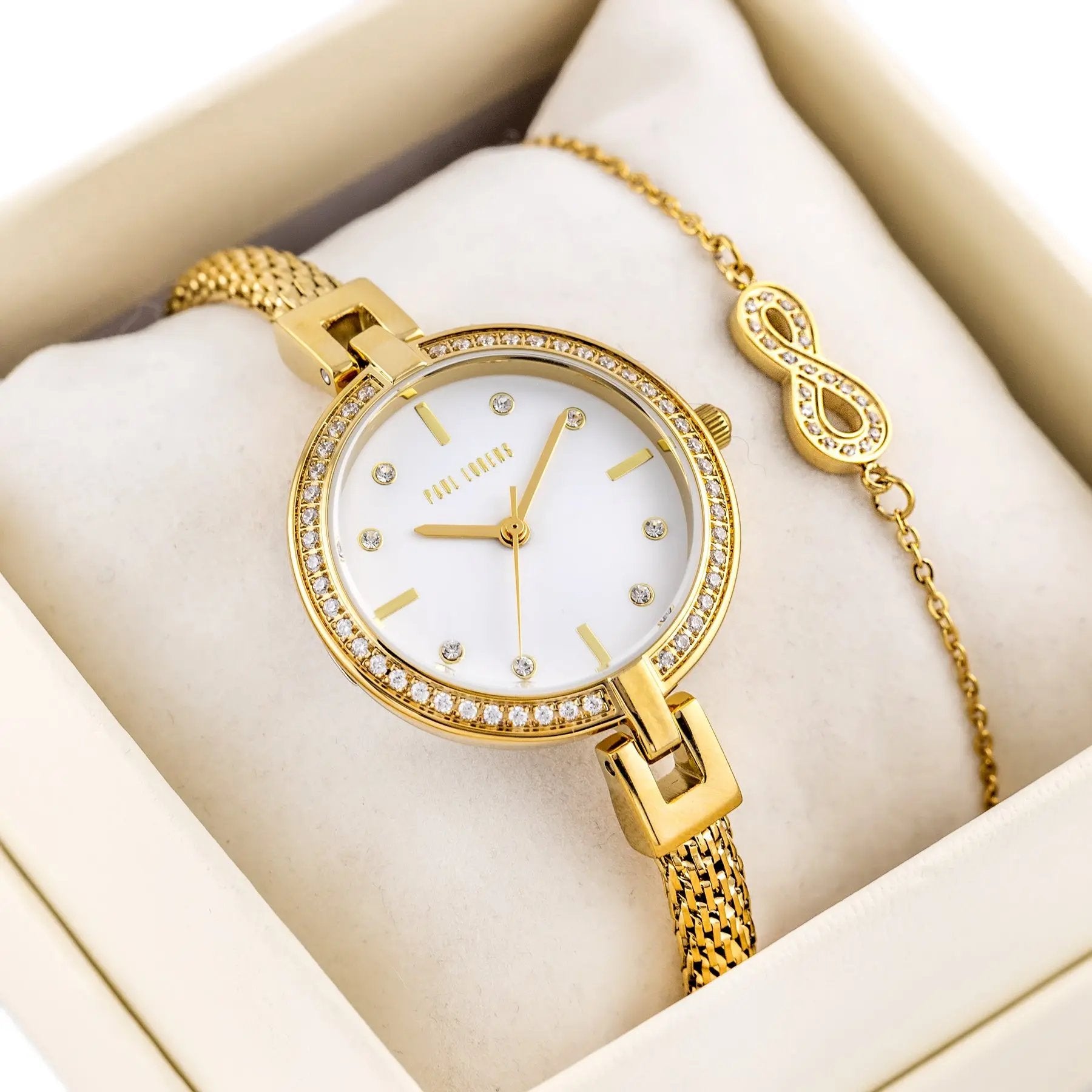 KOMPLET PREZENTOWY DAMSKI PAUL LORENS Zegarek + bransoletka (zg507d) KOMPLET PREZENTOWY DAMSKI PAUL LORENS Zegarek + bransoletka (zg507d) -  5905937209159