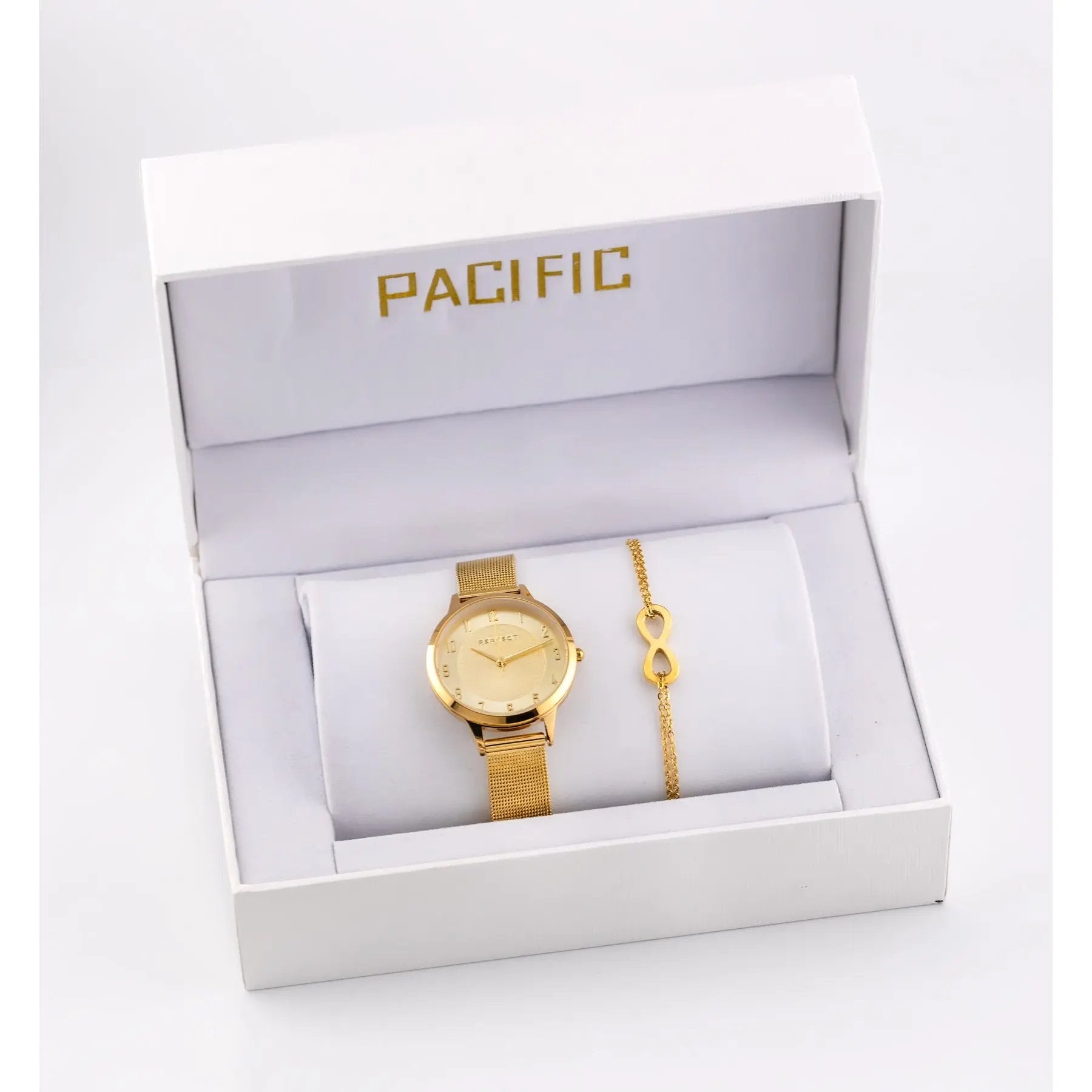 KOMPLET PREZENTOWY DAMSKI - Zegarek + bransoletka (zp532e) KOMPLET PREZENTOWY DAMSKI - Zegarek + bransoletka (zp532e) - Lorence 5905937209203