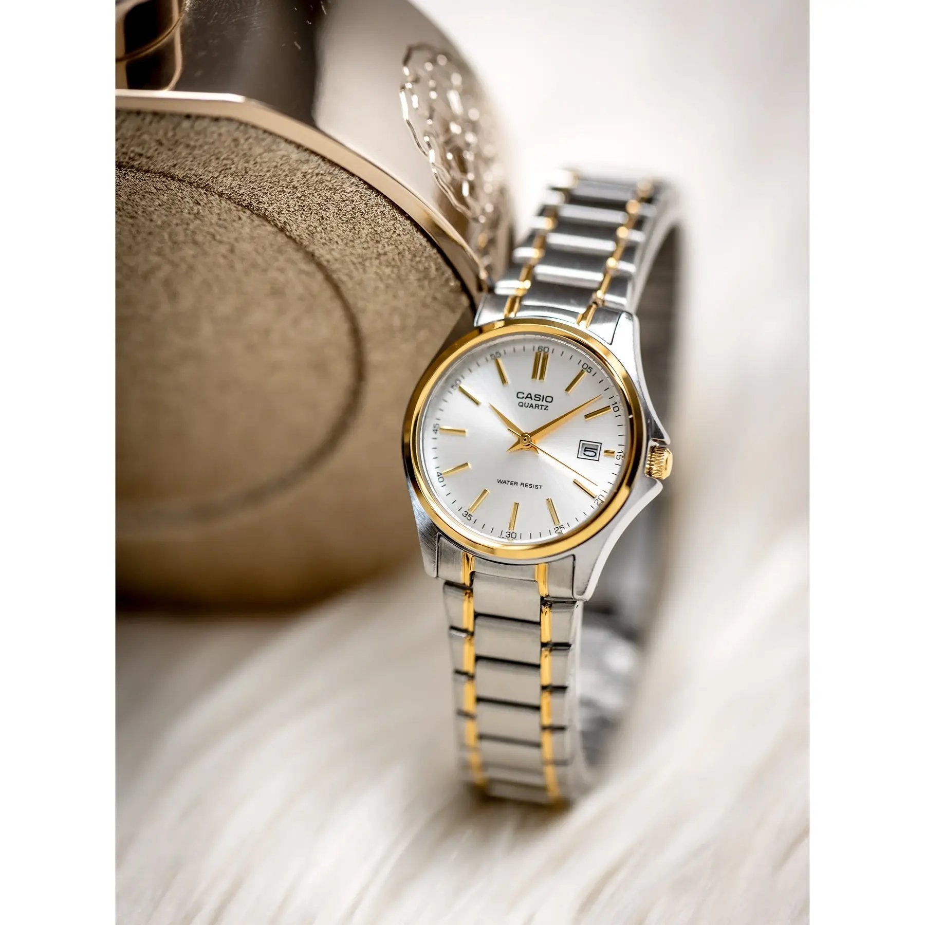 ZEGAREK DAMSKI CASIO LTP-1183G-7A (zd516c) + BOX ZEGAREK DAMSKI CASIO LTP-1183G-7A (zd516c) + BOX - Lorence 4971850769897