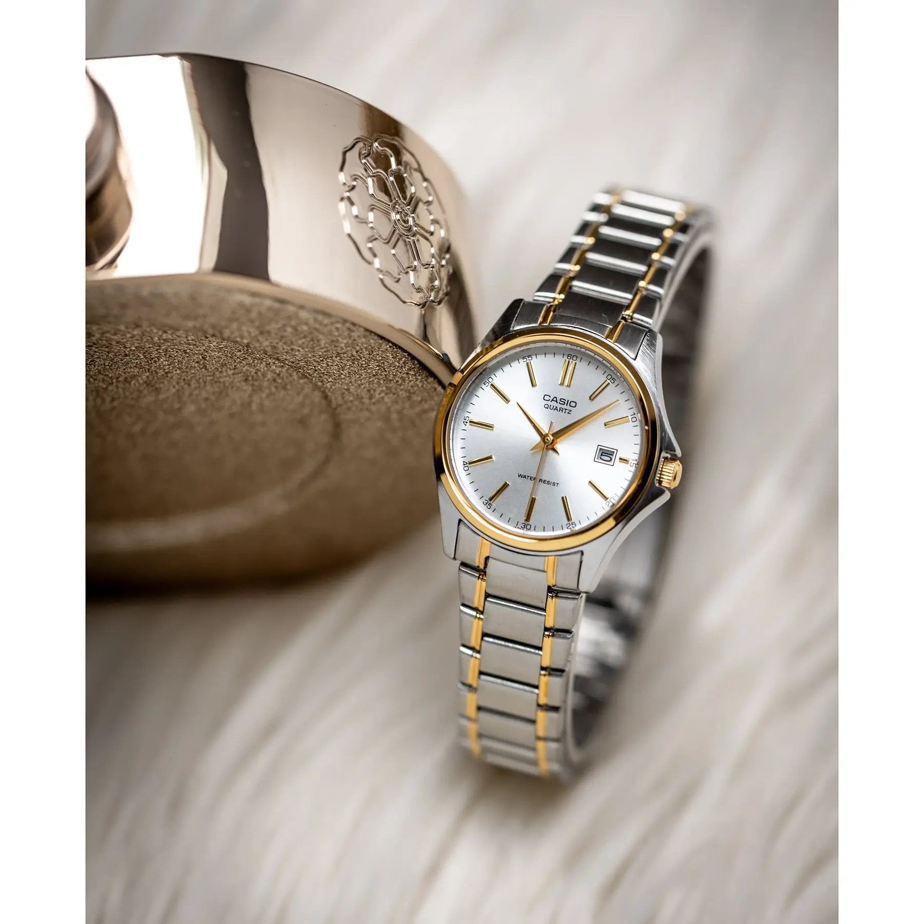 ZEGAREK DAMSKI CASIO LTP-1183G-7A (zd516c) + BOX ZEGAREK DAMSKI CASIO LTP-1183G-7A (zd516c) + BOX - Lorence 4971850769897