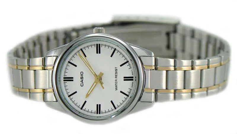 ZEGAREK DAMSKI CASIO LTP-V005SG-7A (zd586i) + BOX ZEGAREK DAMSKI CASIO LTP-V005SG-7A (zd586i) + BOX - Lorence 4971850057475